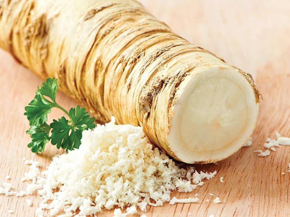 Horseradish root for osteoarthritis of the knee