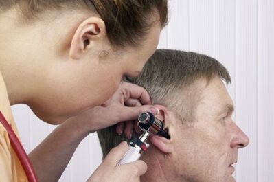 Hearing loss in a man against the background of the course of cervical osteochondrosis