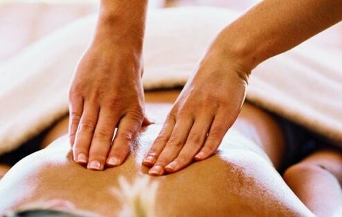 Massage for osteochondrosis