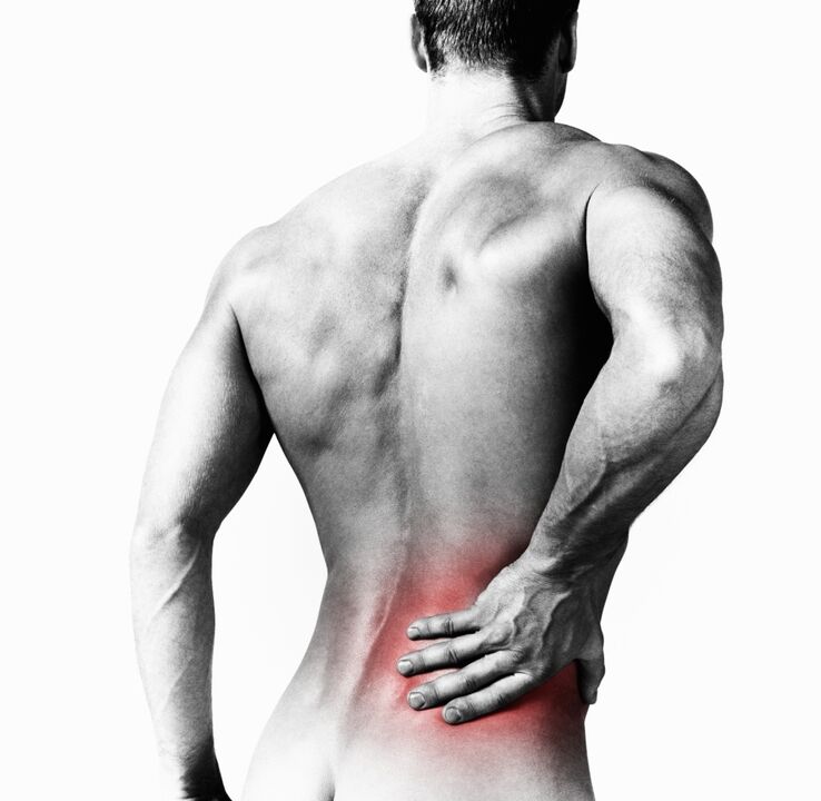 Back pain in a man can have various causes. 